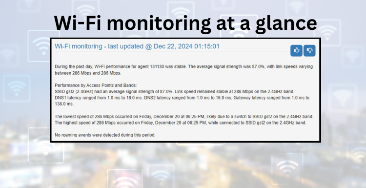 Wireless Adapter Monitoring at a Glance